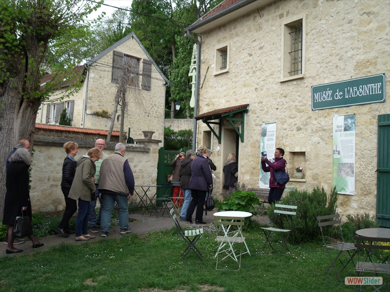 L'arrivée au musée 